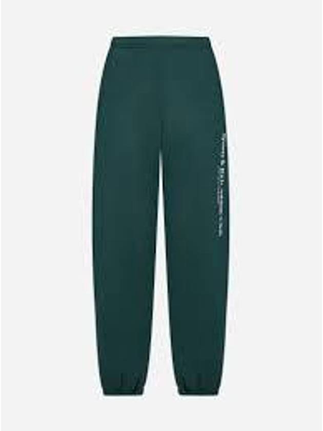 Casual Athletic Club Cotton Track Pants Green - SPORTY & RICH - BALAAN 2