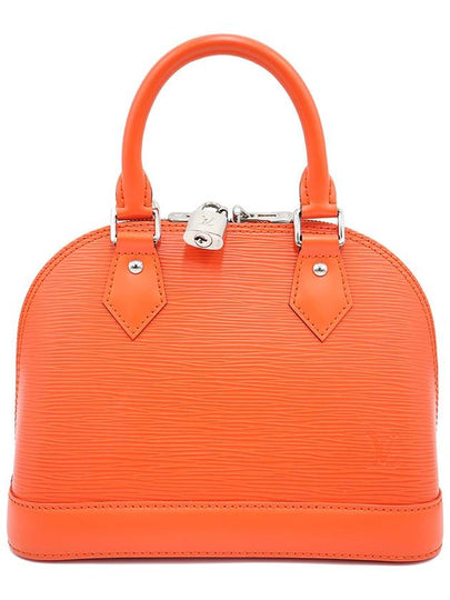 Women s Louis Vuitton M22186 Orange Minnesota Color Epi Leather Alma BB Tote Bag gt Gangbuk used luxury goods - LOUIS VUITTON - BALAAN 2