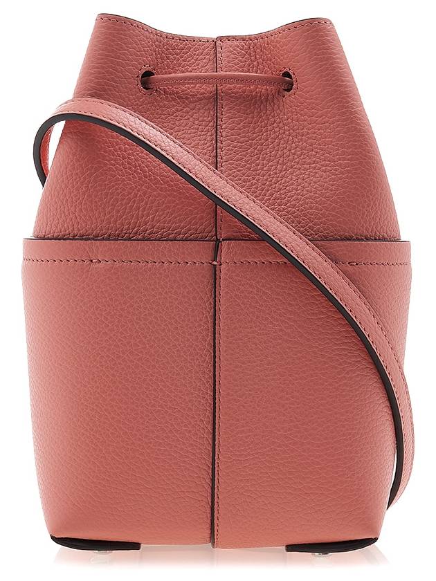 Gancini Mini Bucket Bag Pink - SALVATORE FERRAGAMO - BALAAN.