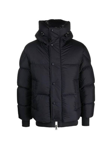 Risler short down padded jacket navy - MONCLER - BALAAN 1