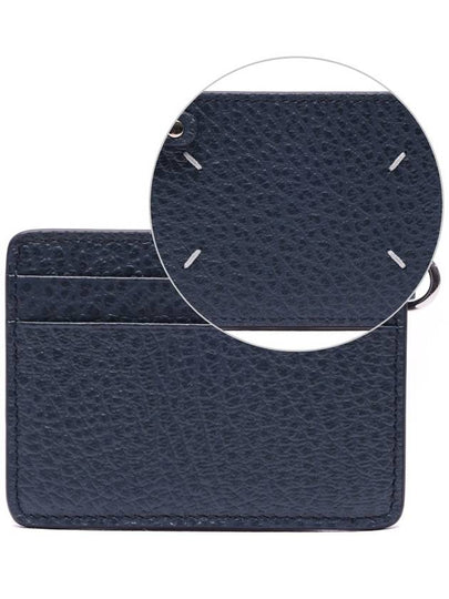 Stitch Keyring Bi-Fold Card Wallet Navy - MAISON MARGIELA - BALAAN 2