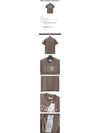 MM6 Maison Margiela Men's Number Logo Short Sleeve TShirt SH0GC0001 STJ391 962 TAUPE MSC047tp - MAISON MARGIELA - BALAAN 3