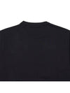 Logo Patch Cotton Sweatshirt Black - CP COMPANY - BALAAN 8