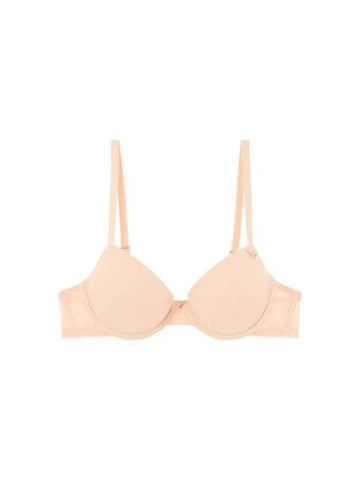 UNDERWEAR Women s Cubic Logo Remove Push Up Bra Natural - EMPORIO ARMANI - BALAAN 1