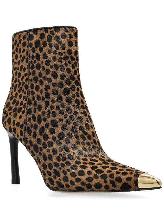 Michael Michael Kors Kasia Heeled Ankle Boots, Women's, Brown - MICHAEL KORS - BALAAN 4