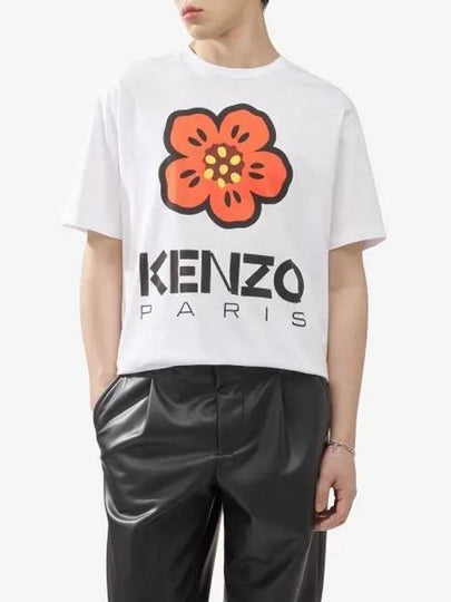 Boke Flower Short Sleeve T-Shirt White - KENZO - BALAAN 2