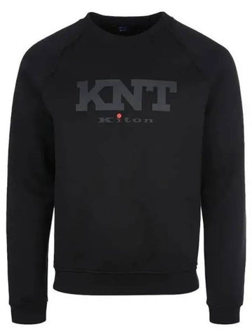 Logo Neoplan Black Sweatshirt 271046 - KITON - BALAAN 1