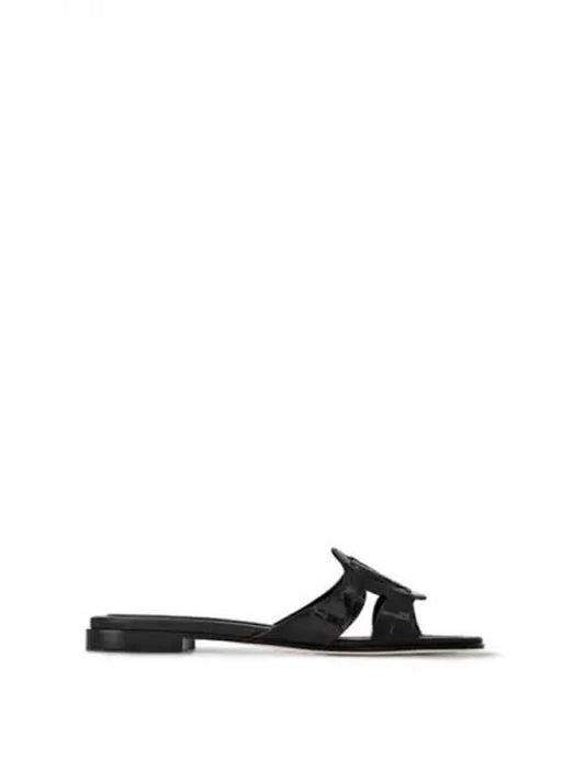 LV Isola Flat Mule Black Boutique 1ACRQT - LOUIS VUITTON - BALAAN 1