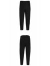 High Waist Pleated Straight Pants Black - ISSEY MIYAKE - BALAAN 5