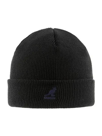 2978BC BLACK BLACK 2978 Cuff Pullon Acrylic Beanie - KANGOL - BALAAN 1