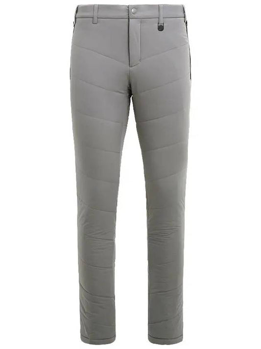 Men s diagonal quilted padded golf pants IPM4WPT901 GY - IJP DESIGN - BALAAN 2