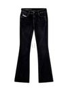 1969 D Ebby Bootcut Jeans Black - DIESEL - BALAAN 2