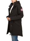 Rossclair Hooded Padding Black - CANADA GOOSE - BALAAN 8