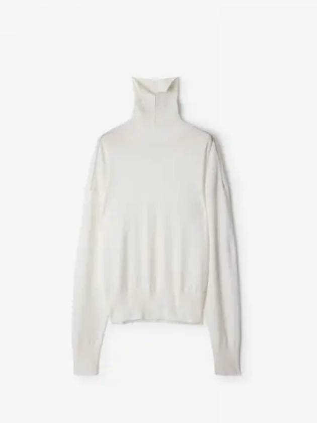 Turtleneck wool sweater 8096159 - BURBERRY - BALAAN 2