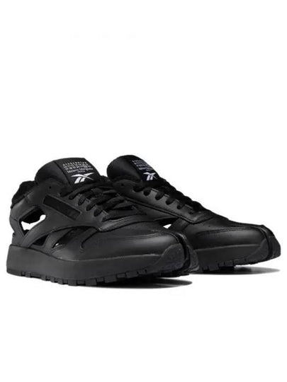 Men's Reebok Classic Tabi Low Top Sneakers Black - MAISON MARGIELA - BALAAN 2