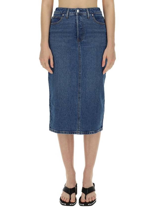 T By Alexander Wang Midi Skirt - ALEXANDER WANG - BALAAN 1