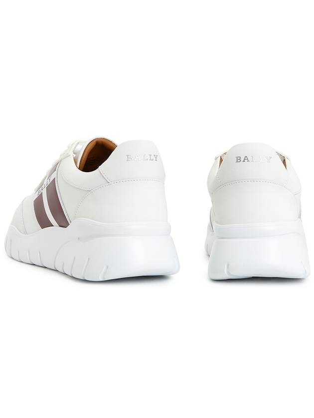 Men's Bronnye Low Top Sneakers White - BALLY - BALAAN 7