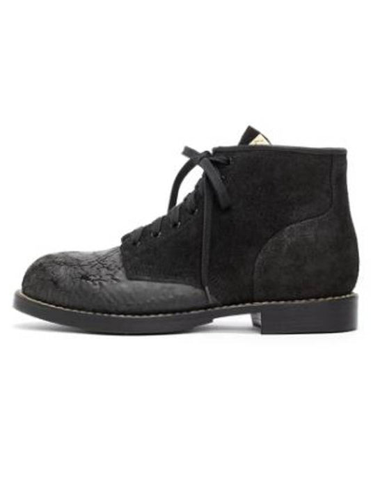 0124202002008 BLACK Brigadier Boots Fork - VISVIM - BALAAN 1