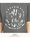 Logo Print Cotton Jersey Short Sleeve T-Shirt Dark Gray - MONCLER - BALAAN 9