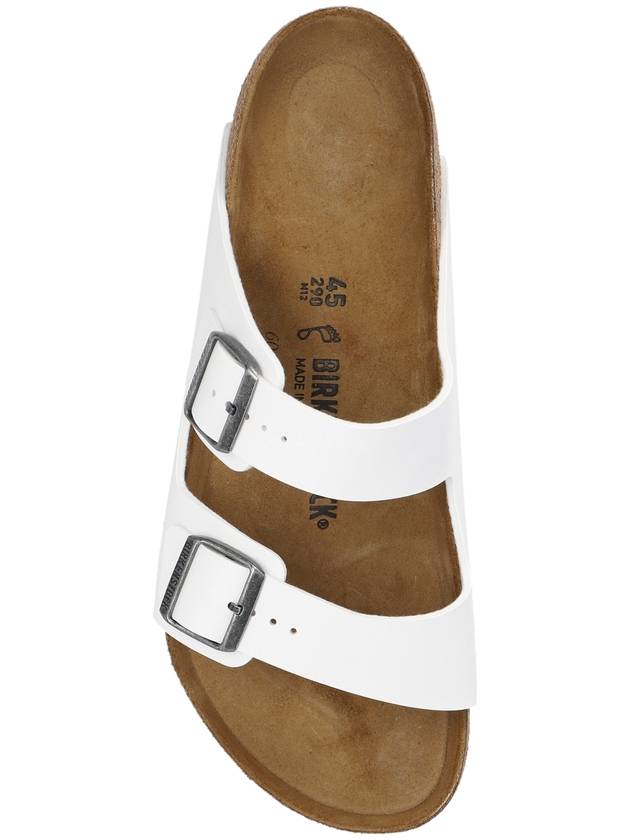 Birkenstock ‘Arizona BS’ Slides, Men's, White - BIRKENSTOCK - BALAAN 6