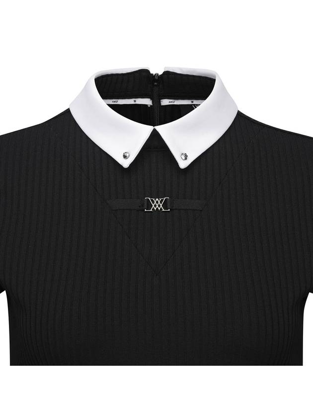 Official W COLLAR COMBINATION L TS BK - ANEWGOLF - BALAAN 5