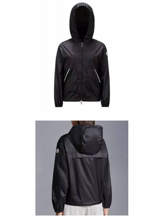 Filiria Zip Up Hoodie Black - MONCLER - BALAAN 5