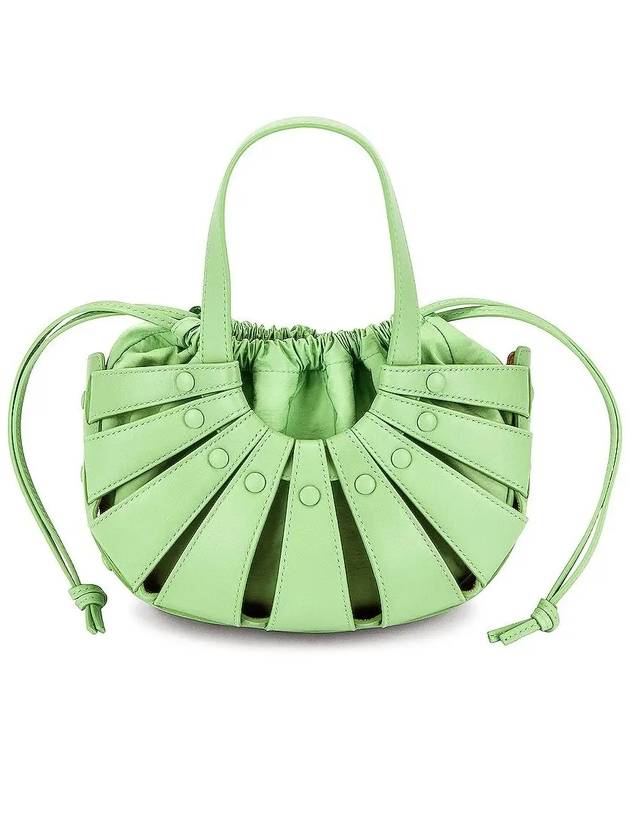 Shell Cut-out Tote Bag Pistachio - BOTTEGA VENETA - BALAAN 4