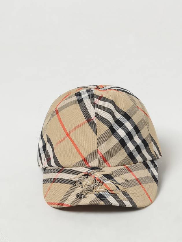 Vintage Check Base Ball Cap Beige - BURBERRY - BALAAN 3