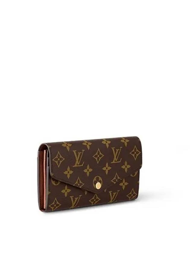 Monogram Sarah Long Wallet Brown - LOUIS VUITTON - BALAAN 3