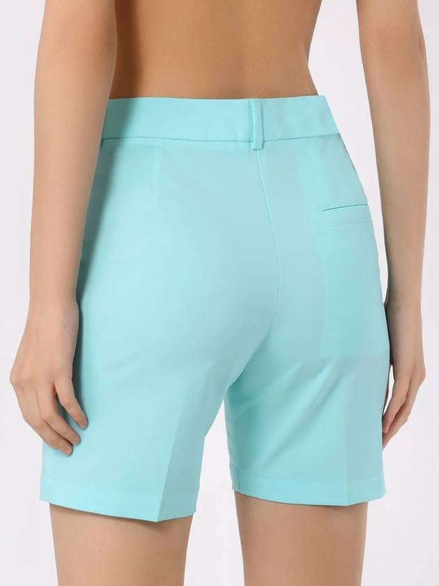 Women's Gwen Long Shorts Aruba Blue - J.LINDEBERG - BALAAN 4