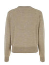 Cardigan Women Beige FKC111 KN0025 271 - AMI - BALAAN 3