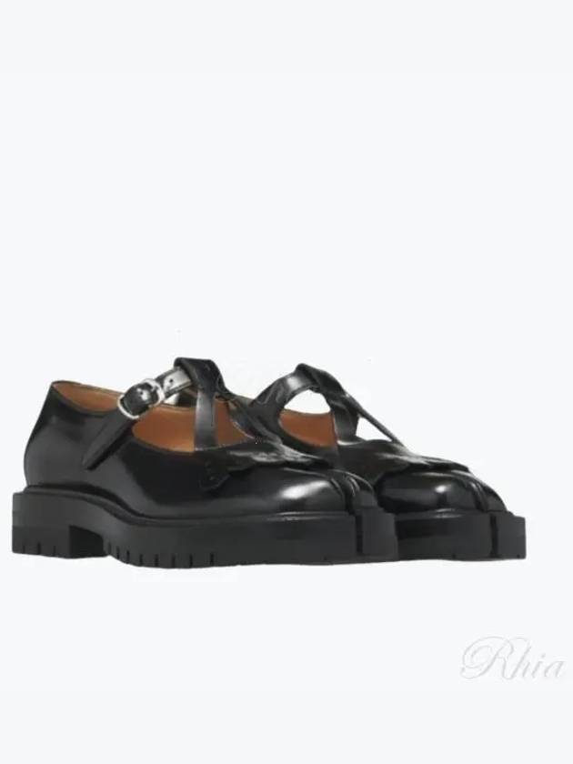 Tabi County Leather Mary Jane Loafer Black - MAISON MARGIELA - BALAAN 2