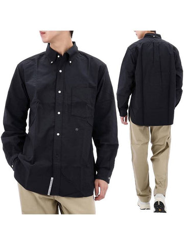 Button Down Wind Shirt SUGF350E DARK NAVY - NANAMICA - BALAAN 1