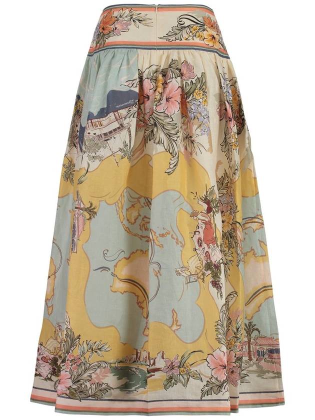 Zimmermann Tallow Midi Skirt - ZIMMERMANN - BALAAN 2