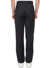 Gabardine Virgin Wool Straight Pants Navy - MAISON MARGIELA - BALAAN 5