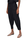 Fluffy Basic Track Pants Black - ISSEY MIYAKE - BALAAN 3