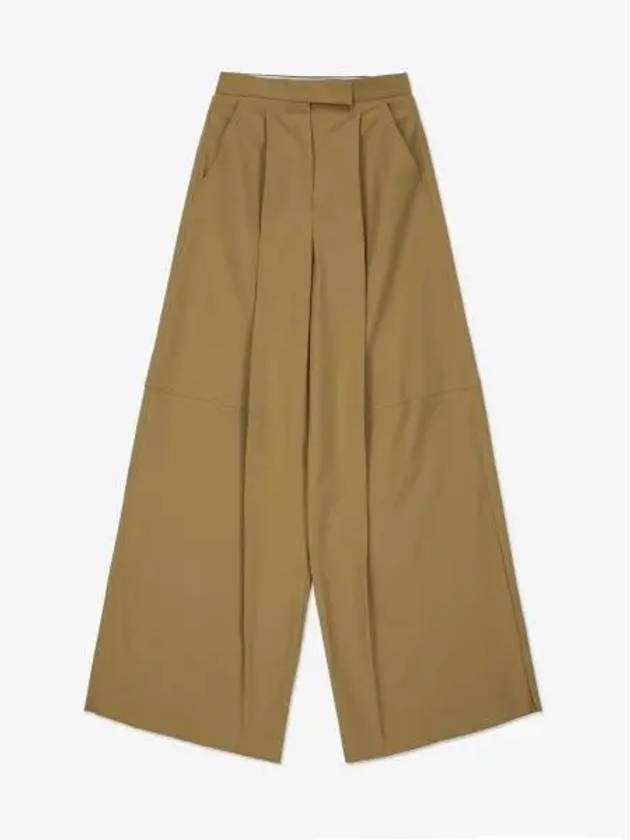 Avoriaz Wide Pants Beige - MAX MARA - BALAAN 2