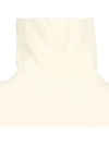 Label Hoodie Ivory - AMI - BALAAN 9