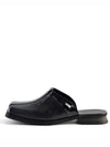 Blunt Leather Mule Black - OUR LEGACY - BALAAN 3