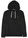 Embroidered Pony Logo Zip Up Hoodie Black - POLO RALPH LAUREN - BALAAN 3