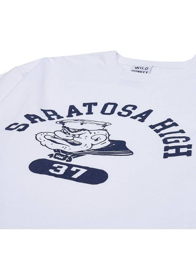 Saratosa Short Sleeve T-Shirt White - WILD DONKEY - BALAAN 4