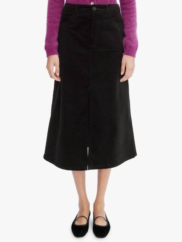 Georgia A-Line Skirt Black - A.P.C. - BALAAN 2