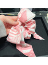 CC Logo Ribbon Stripe Silk Twilly Scrunch Hair Band Chouchou Gopchang Hair Band Scarf Bandeau AA8965 - CHANEL - BALAAN 3