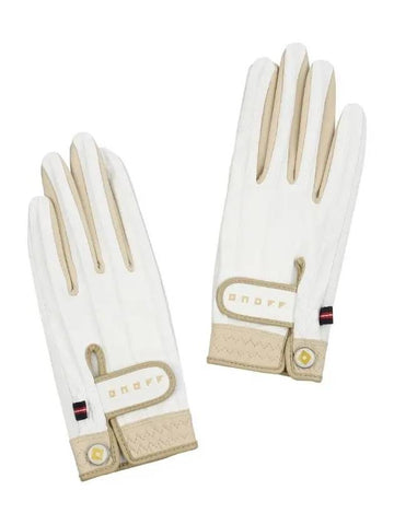 golf gloves OF8313LAWHITE - ONOFF - BALAAN 1