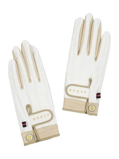 golf gloves OF8313LAWHITE - ONOFF - BALAAN 1