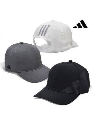 Men s 3 Stripes Striped Big Logo Ball Cap Baseball Hat HT5788 HT5789 HT5790 Domestic Product GQFK23032227278 - ADIDAS GOLF - BALAAN 1