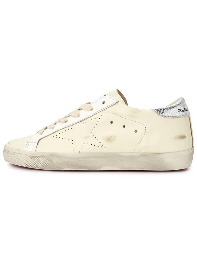 Superstar Silver Tab Low-Top Sneakers Beige - GOLDEN GOOSE - BALAAN 4