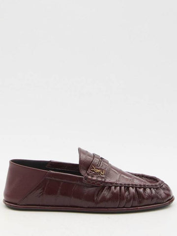 Nappa Loafers - SAINT LAURENT - BALAAN 1