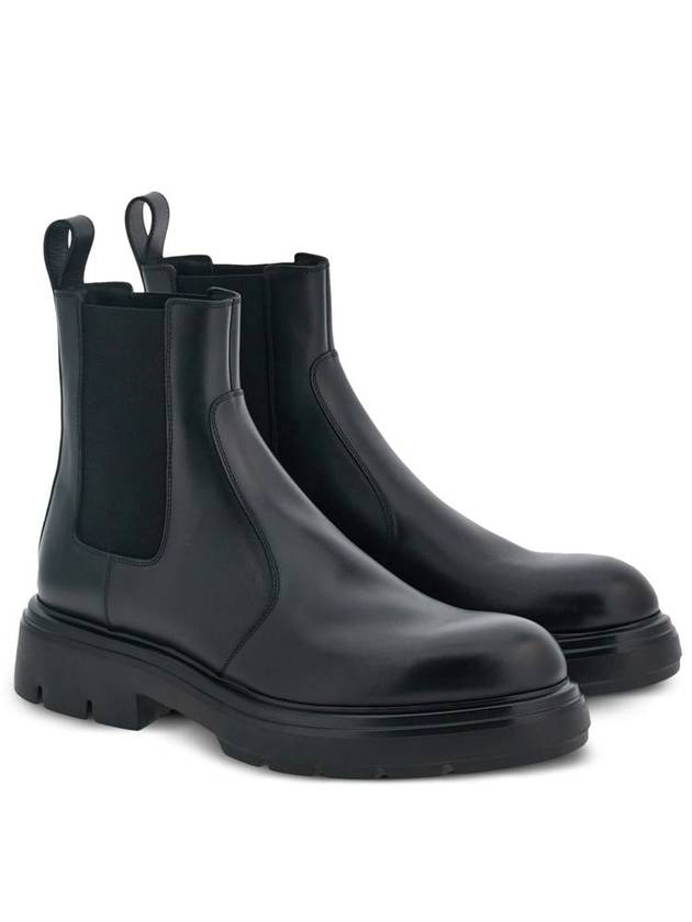 Doran Chelsea Boots Black - SALVATORE FERRAGAMO - BALAAN 3