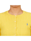 Kids Cable Cardigan 313543047066 YELLOW Adults can wear - POLO RALPH LAUREN - BALAAN 6